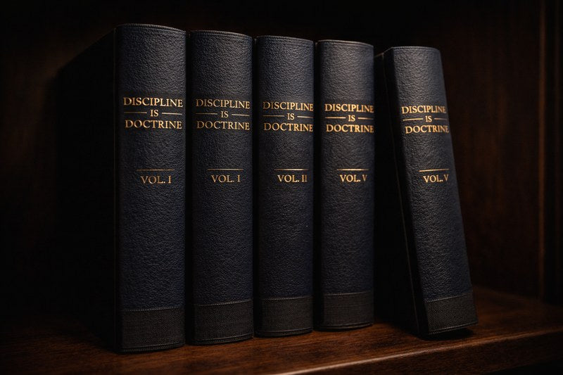 Doctrine of Discipline Vol 1 — Paperback (Coming Oct 2026)